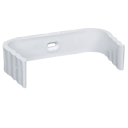 Amerimax Home Products Amerimax 1 in. H X 7 in. W X 8 in. L White Vinyl K Downspout Band 39029